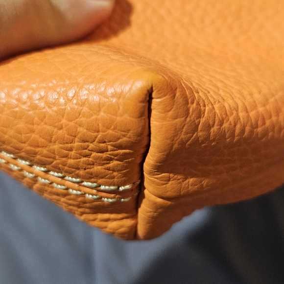 Dooney & Bourke Pebble Grain Tangerine Ginger Crossbody - Picture 3 of 13